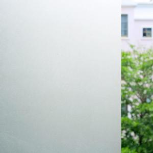 Bloss Privacy Window Film Office Decorative Window Cling Glass Film No-Glue Window Decal for Home (Frosted, 35.4 x 78.7inch)