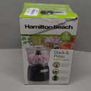 Hamilton Beach Electric Vegetable Chopper & Mini Food Processor, 3-Cup, 350 Watts, for Dicing, Mincing, and Puree, Black (72850)