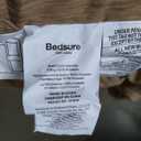 Bedsure Coffee Duvet Cover Full Size - 3 Pieces Prewashed Extra Soft Cotton-Like Polyester Bedding Set, Includes 1 Duvet Cover 80x90 Inches with Zipper Closure & 2 Pillow Shams