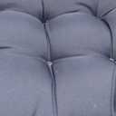 BLISSWALK Patio Chair Cushion for Adirondack,High Back Tufted Rocking Chair Cushion, Outdoor Seat Cushion 48"x21"x4" inch, Sunscreen and Fade-Resistant,1Count,Classic Blue