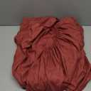 Cozy Lux Bedding Comforter Set 5 Piece, Red