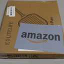 ESLITE LIFE 7 Inch Nonstick Small Grill Pan for Indoor Cooking, Versatile Induction Square Grilling Skillet Steak Pan for Stove Tops, PTFE & PFOA Free, Black