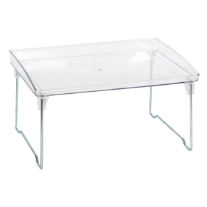 YBM Home 1-Shelf Foldable Countertop ​Cabinet Shelf Organizer