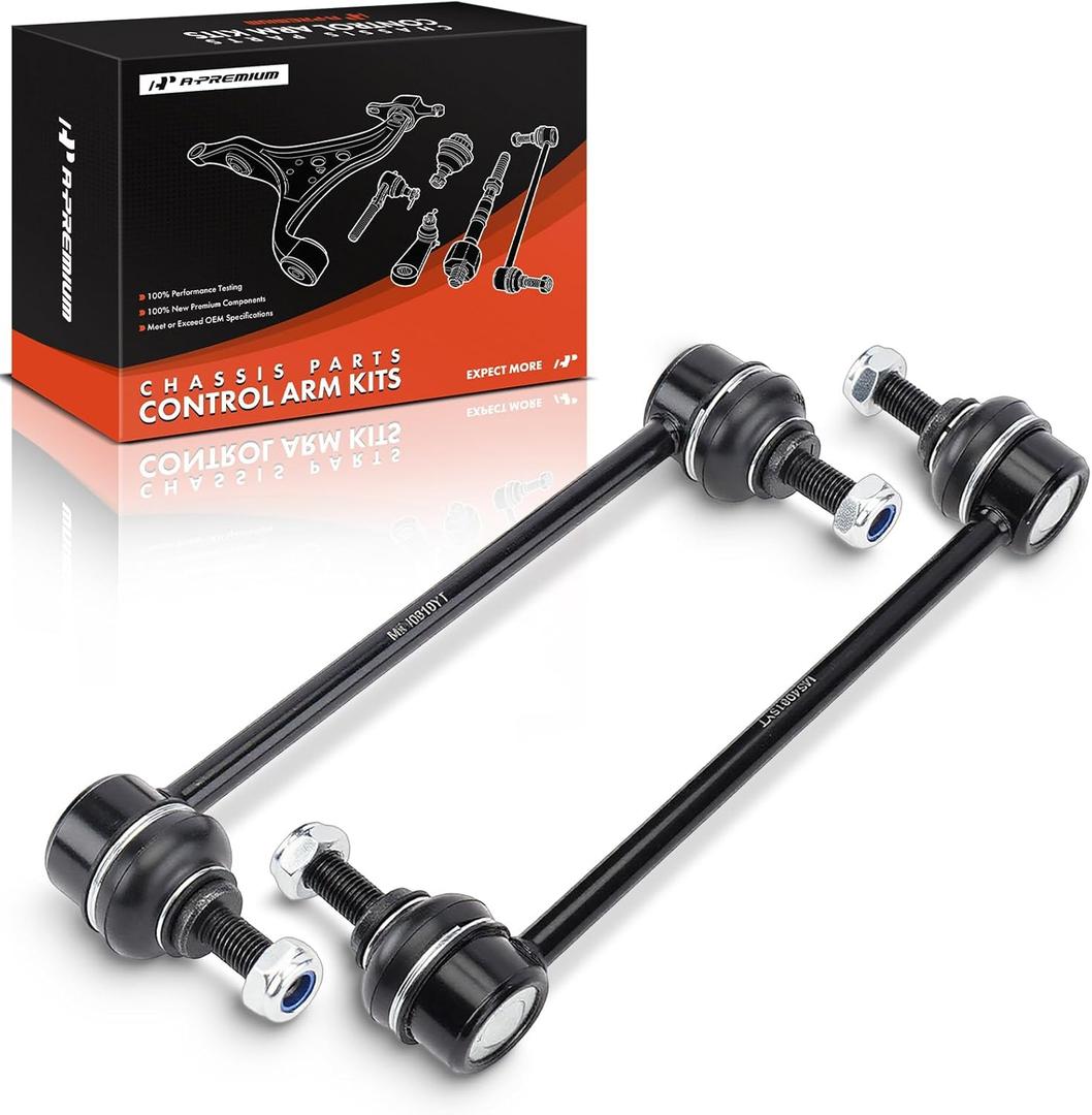 A-Premium 2 x Rear Sway Bar Links Stabilizer Bar Links, Compatible with Ford Expedition & Lincoln Navigator, 2007-2024