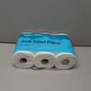 Amazon Basics 2-Ply Soft Toilet Paper, 6 Rolls (1 Pack of 6), Equivalent to 37 Regular Rolls, Packaging May Vary