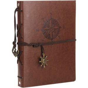 ThxMadam Leather Scrapbook Album 60 Pages Vintage Love Photo Album,11 * 8.1 Inch Scrapbook for Couples-DIY Memory Book,Birthday/Wedding Guest Book Gift for Anniversary Mother's Day