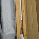 Navaris Bamboo Towel Ladder - Wood Rack for Towels, Clothes, Blankets - Wall Leaning Wooden Rack for Bathroom, Bedroom - 5-Tier Towel Holder Stand