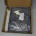 NeatiEase Adjustable DIY Magnetic Window Screen Max 55InchH x 36InchW Fits Any Size Smaller with White Frame Fiberglass Mesh