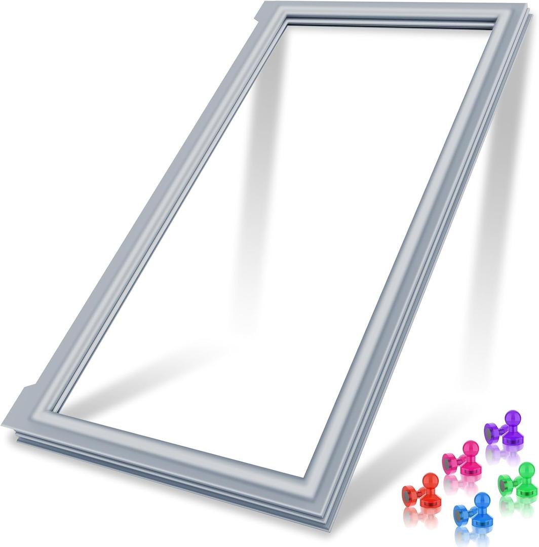 UPGRADED W10830274 W10443273 Refrigerator Door Gasket Compatible with Whirlpool KitchenAid Maytag Refrigerator Door Gasket W10294127 WRX735SD Refrigerator Door Seal PS11759518 Whirlpool Door Gasket