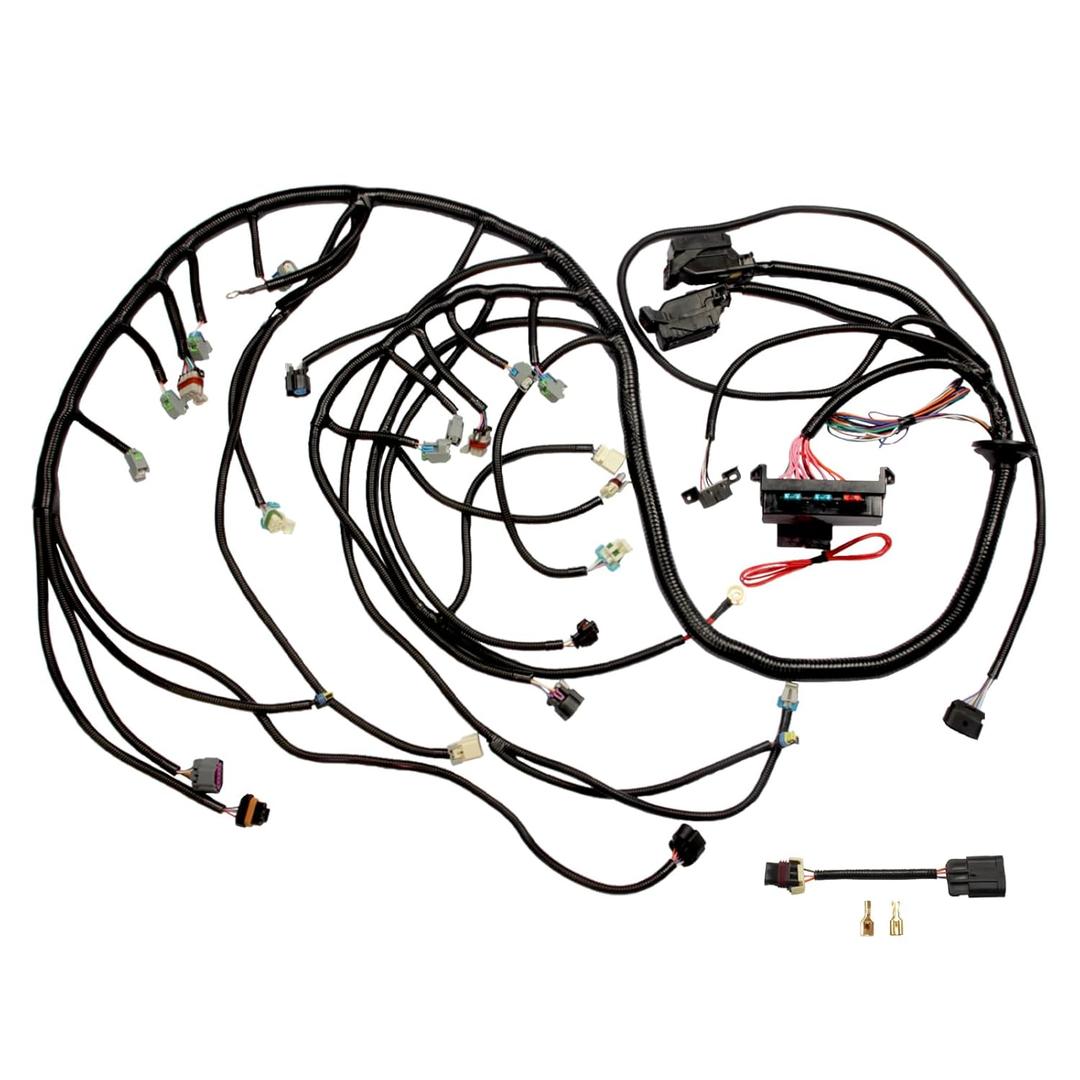 Engine Standalone Wiring Harness Compatible with 2006-2015 LS3 LS2 6.2L 6L80E 6L90E 58X DBW