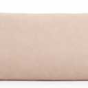 EVOLIVE Body Pillow Cover 21"x54", Ultra Soft Microfiber Pillowcase with Hidden Zipper, Breathable, Machine Washable, for Side Sleepers, Cover Only (21"x54" Body Pillow Cover, Latte)