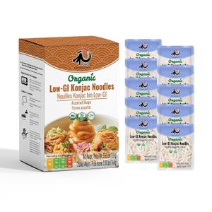 YUHO Organic Konjac Shirataki Noodle Rice Udon Variety, 10 Packs, Closer to Pasta Gluten Free Low Carb Health Noodles Plant Based Vegan for Quick Meals, Family Size, 56.5 oz (EXP 02/25/27)