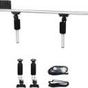 Kayak Motor Mount, Kayak Transom Mount Trolling Motor Mount Kit for Sit-On-Top Fishing Kayak Scupper Holes/Kayak Mount Tracks