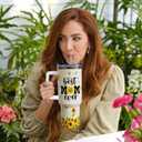 Mothers Day Birthday Gifts for Mom from Daughter Son, 40 oz Best Mom Ever Mother's Day Cup Tumbler with Handle Lid and Straw, Mama Gifts for Moms