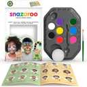 Snazaroo Face Paint Palette Kit, Rainbow