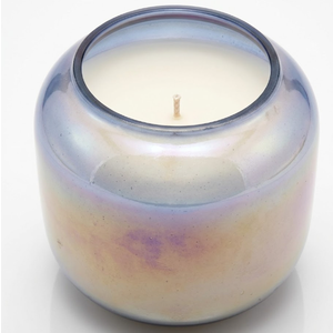 6OZ Iridescent Glass Candle Blue Gradient