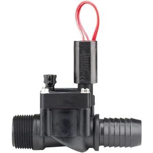 Hunter PGV 1" Sprinkler Valve, Screw-Top Irrigation Valve with 1" Male Thread Inlet and 1" Barb Outlet, No Flow Control, Leak-Free Design, Easy Install (PGV100MB)