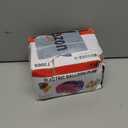 IDAODAN Electric Balloon Pump, Portable Electric Balloon Blower Machine Balloon Air Pump Dual Nozzle Rose Red 110V 600W Balloon Inflator for Party Decorations