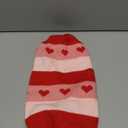 Rbenxia Dog Heart Knitted Sweater Warm Pet Dogs Clothes Winter Dog Outfits for Small Puppy Cat Pets (Red, L)