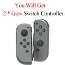 LR Controller Replacement,Wireless Pro Controller with No Drift Joystick,Dual Vibration, Motion Control,Wake-Up,Screenshot,Ergonomic Grip,work with SW,OLED,Lite,Best Value Alternative (Grey)