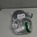Garden Hose 25ft, Made of TPU(Not PVC), Ultra-Light & Flexible Water Hose, Non-Shrinking, Easy to Store, Drinking Water Safe Material, All-weather, Black&Gray