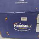 Hobestluk Small Sofa Couch Lounge Sofa Chair for Living Room, Comfy Memory Foam Couch, Mini Sofa with Side Pocket for Living Room, Bedroom (Terracotta+Grey)