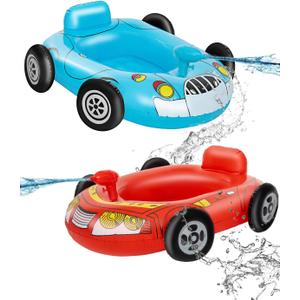 Pool Float Kids with Water Gun Toddler Swimming Toys Ages 3-8 Years Water Party
