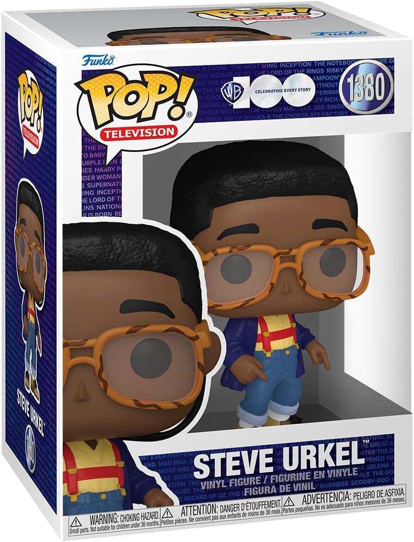 Funko POP! TV: Family Matters - Steve Urkel - 1/6 Odds for Rare Chase Variant - Collectable Vinyl Figure - Gift Idea - Official Merchandise - for Kids & Adults - TV Fans - Model Figure for Collectors