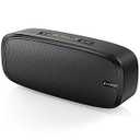 LENRUE Bluetooth Speaker, Wireless Portable Speaker with Loud Stereo Sound, Rich Bass, 12-Hour Playtime, Built-in Mic. Perfect for iPhone, Samsung And More - Black
