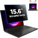 Magicmoon 15.6" Privacy Filter Screen Protector, Anti-Spy/Glare Film for 15.6 inch Widescreen Notebook Laptop with 16:9 Aspect Ratio (Width x Height:344mmx194mm)