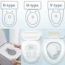 2 x Generic Toilet Seat Covers Paper Flushable, 120pcs Travel Disposable Toilet Seat Covers for Adults Kids Potty Training, 100% Biodegradable Travel Accessories for Public Restrooms, Airplane, Camping