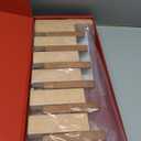 Piano Key Clothes Hanger, Crescent Design Wall Mounted Entrance Hanging Clothes Hook for Entering The Door, Clothes and Hats Hook for Entering The House (Tray Walnut-Beech, 6 Hooks)