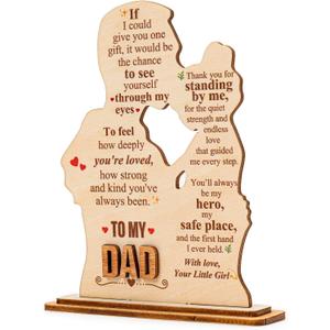 5 x Dad Gifts Best Dad Ever Gifts, Valentines Fathers Day Dads Gift for Dads from Daughter or Son, Dadd Birthday Gift,Golf Dog Bonus Dadd Father in Law Gift