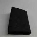 KSIIA Washable Dog Bed Anti-Slip Dog Crate Beds Deluxe Plush Kennel Pad Comfy Pet Sleeping Mat for Large Dogs, 41" x 27", Black