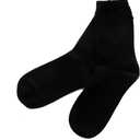 Pure Cashmere Women Men Unisex Ankle Short Causal Thick Socks, Smooth Toes and Heel Sewed by Handwork (5-10 Short, Black)