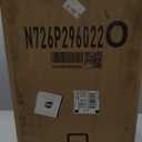 Merax 3 Piece Suitcase Set, Hardside Carry-on, Checked Luggage, Lock, Ivory + ABS, 20/24/28 Inch