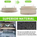 Cargo Cover for Toyota 4Runner 2003-2009 - Rear Trunk Security Shield, Beige