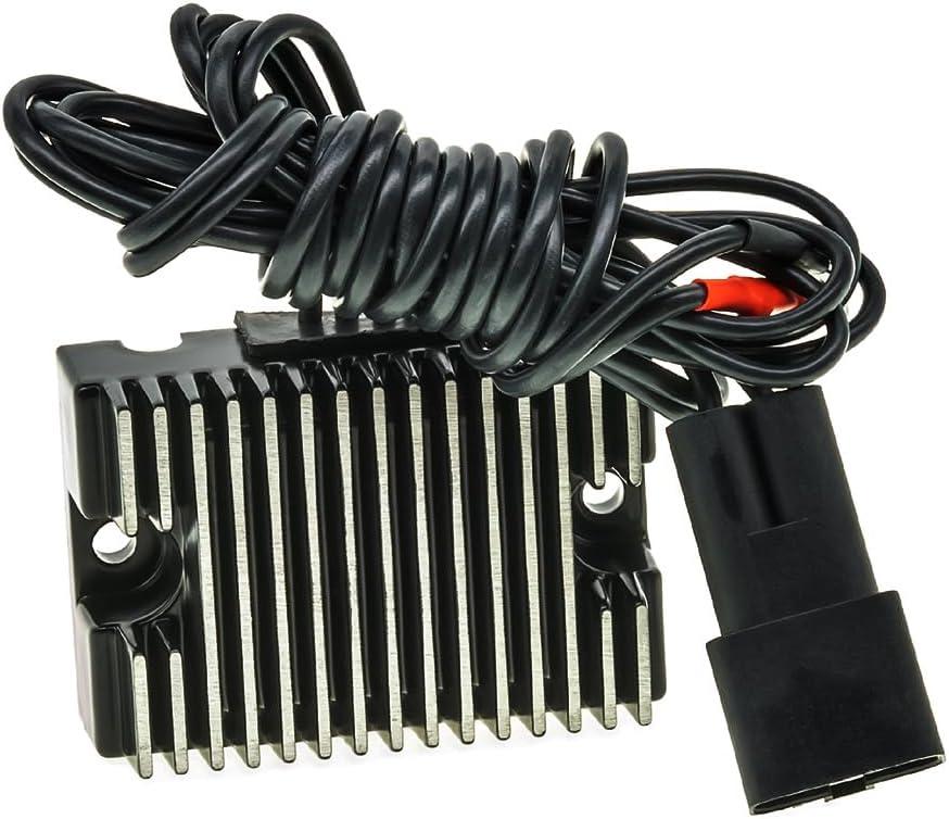 74518-99 7451899A Voltage Regulator Rectifier Compatible with Harley Davidson Dyna Super Glide Wide Glide Heritage Softail 1999-2003 74518-99A 74512-00 7451200 7451899