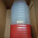 Rubbermaid 7J60 Easy Find Lid Square 2-Cup Food Storage (Pack of 8 Containers)