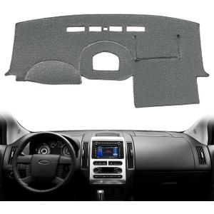 Dash Cover Mat Custom Fit for Ford Edge Dashboard Cover Pad Cap Carpet Protector F205 (Dark Gray)