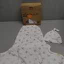 KeaBabies 3-Pack Swaddles for Newborns, Girls, Boys with Hats - Organic Soft Baby Sleep Sacks, Breathable Baby Swaddle 3-6 Months Beanies Set, Premie Infant Sleep Sack 0-3 Months (Shifts) (One Size)