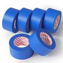 SWRT Painters Tape 2 Inch Wide x 55 Yards, 6 Rolls (330 Yards Total), Blue Painters Tape, Washi MultiSurface Masking Tape with Clean Removal for Painting Walls & Trim