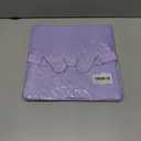 GRANNY SAYS 3 Shelf Hanging Closet Organizers and Storage, Collapsible Closet Storage Organizer with 2 Metal Hooks, Leak-Proof Hanging Shelves for Nursery, Kids Room, Bedroom, 1 Pack, Purple