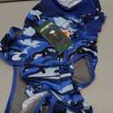 Kuoser Recovery Suit for Dogs Cats After Surgery, Professional Pet Recovery Shirt Dog Abdominal Wounds Bandages, Substitute E-Collar & Cone,Prevent Licking Dog Onesies Pet Surgery Recovery Suit (L (Back:16.1-20.1'', Weight:23-48 LB))