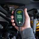 Battery Tender Junior 12V, 800mA Battery Charger and Maintainer for Lead Acid and Lithium Batteries - Switchable Battery Charger for Powersports - 022-0199-DL-WH