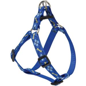 LupinePet Originals 3/4" Dapper Dog 15-21" Step In Harness for Small Dogs