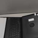 OYEEICE Keyboard Case for iPad Pro 12.9 inch 6th Gen 2022, 5th 2021, 4th 2020, Rotating Detachable Clear Cover with 7 Colorful Backlit Keyboard Wireless, Pencil Holder, Auto Wake/Sleep - Black