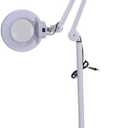 UV Magnifying Lamp, Black/White, 120 LED, 24W, 6500K