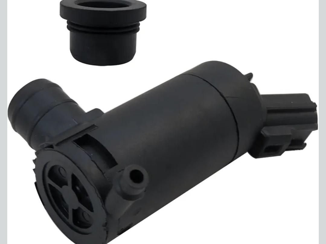 Premium 12V Windshield Washer Pump for Ford 1999-2007 Mustang,with Rubber Grommet Replaces 7R33-17664-DA, 7L8Z-17664-A, F6SZ-17664-A