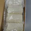 8 Pcs Wooden Wedding Lantern Centerpiece for Table Decoration Includes 4 Farmhouse Candle Holder and 4 Flameless Decorative LED Candles for Rustic Home Wedding Decor(Dark Brown)